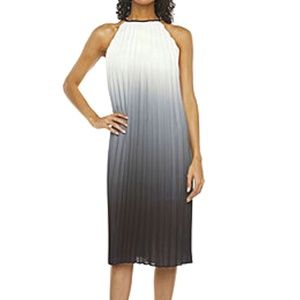 Sleeveless Pleated Dress